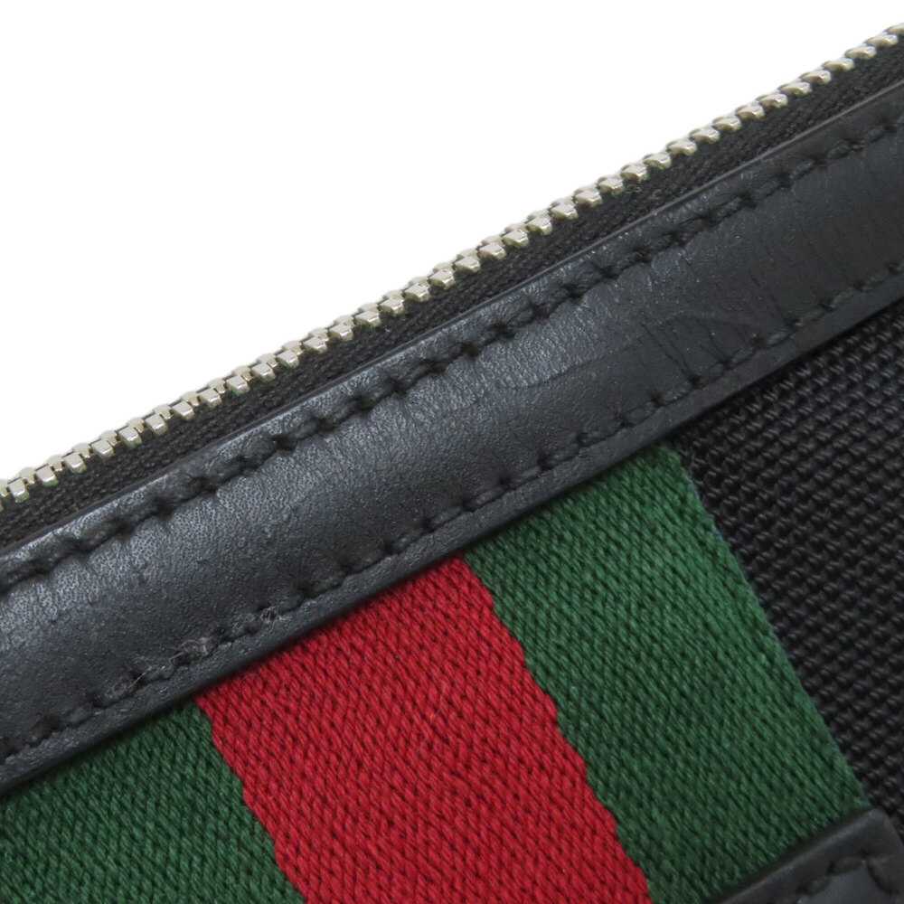 GUCCI Authentic Black Canvas Shoulder Bag - Picture 13 of 16